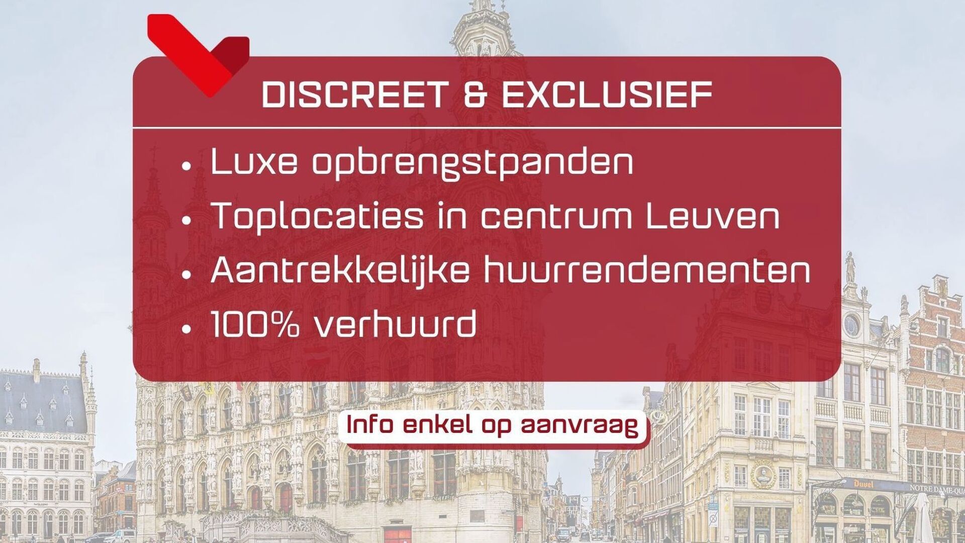 Immeuble &agrave; appartements &agrave; vendre &agrave; Leuven