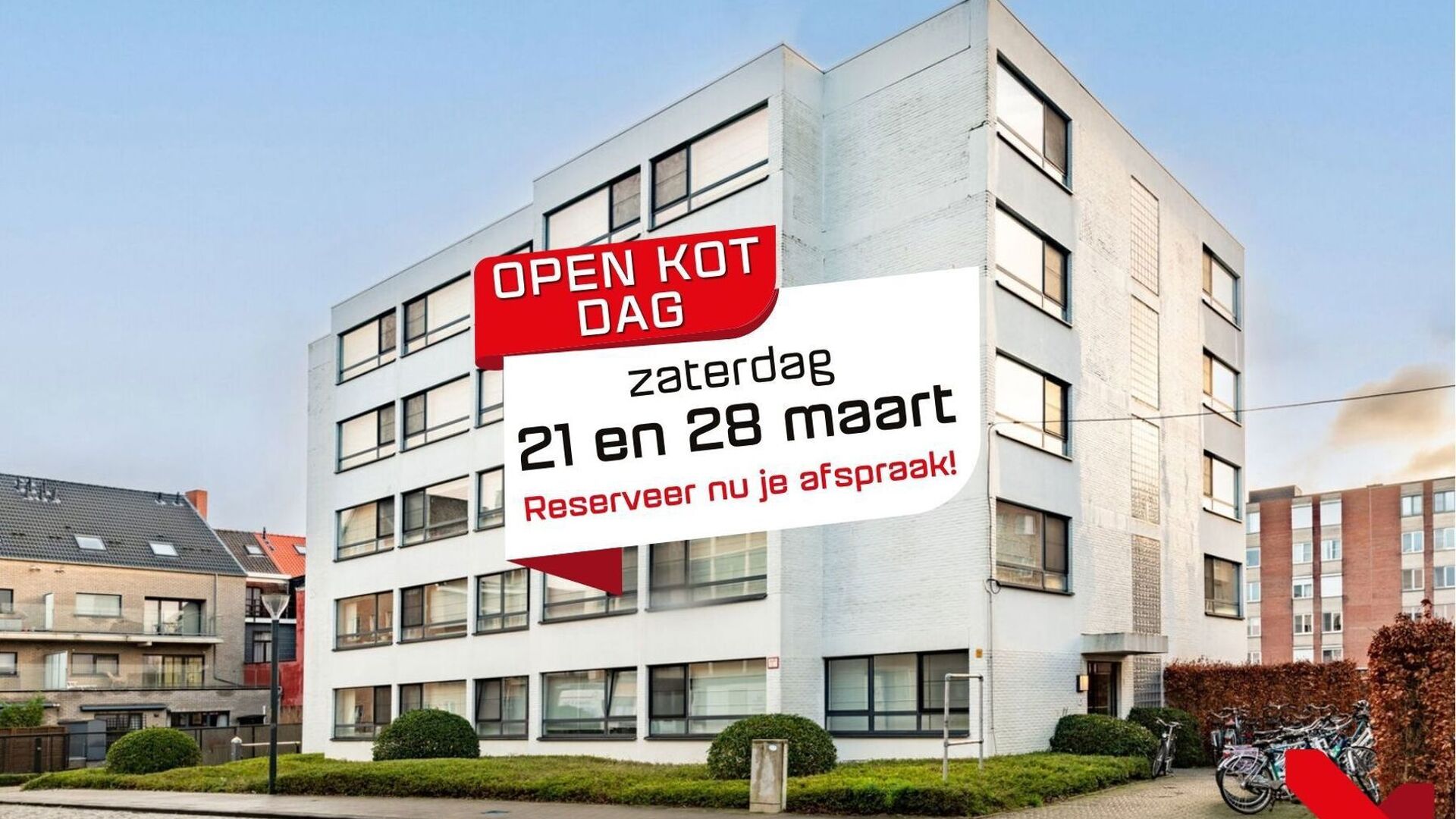 Bienvenue dans ce spacieux studio d'étudiant situé au cœur de Louvain !
Ce studio spacieux dispose d'une kitchenette installée, de ses propres installations sanitaires et d'un meuble installé avec un lit pliant.
Grâce aux grandes fenêtres, vous po