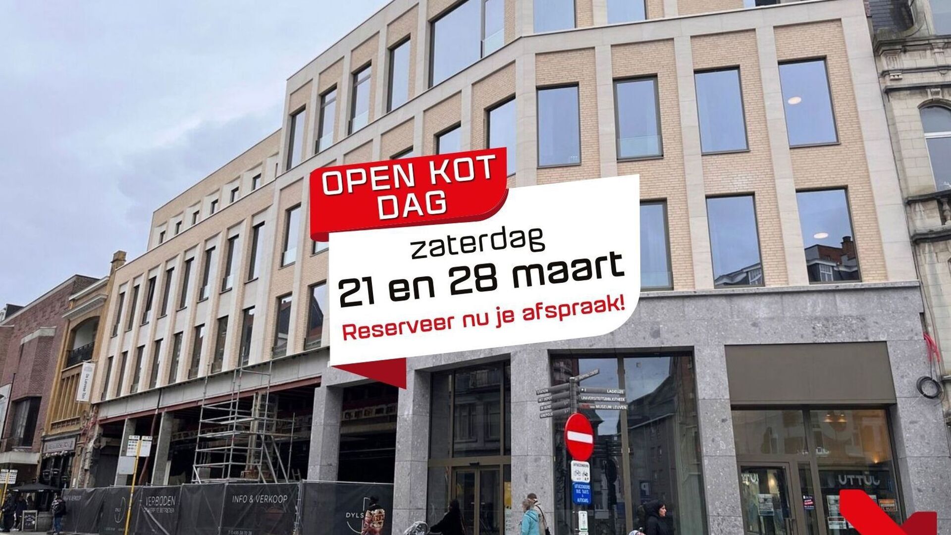 Residence YOU, in the middle on Bondgenoten Avenue, is the new hot spot for students. This cozy studio is located in the back on the garden level and measures 28 m&sup2;. The studio includes a desk, dining table, fully equipped kitchen, built-in closet, doubl