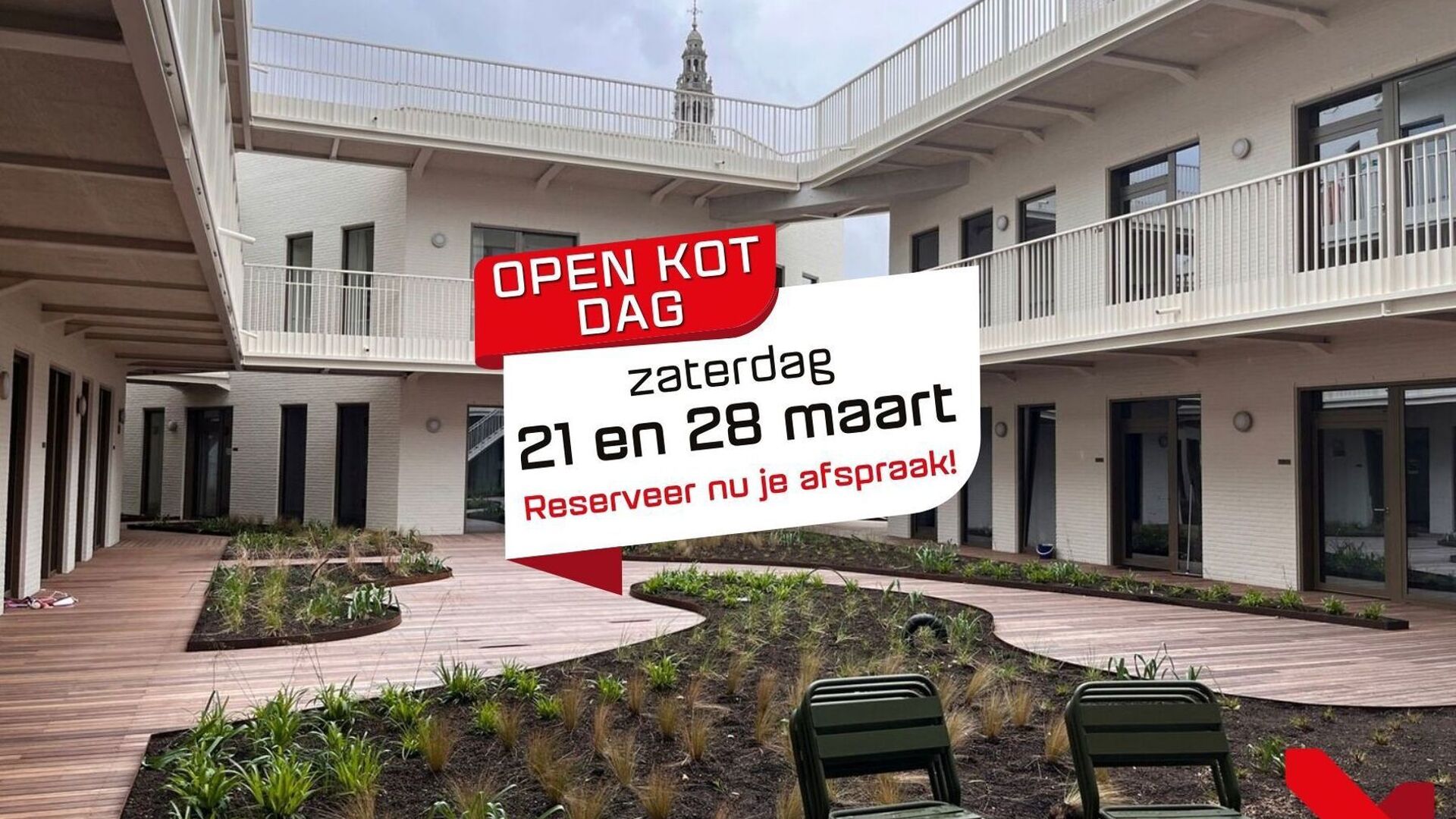 STUDENTS ONLY!

Residence YOU, located in the middle of Bondgenotenlaan, is the new hotspot for students. This cozy studio is situated at the back on garden level and measures 28 m&sup2;. The studio includes a desk, dining table, fully equipped kitchen, built