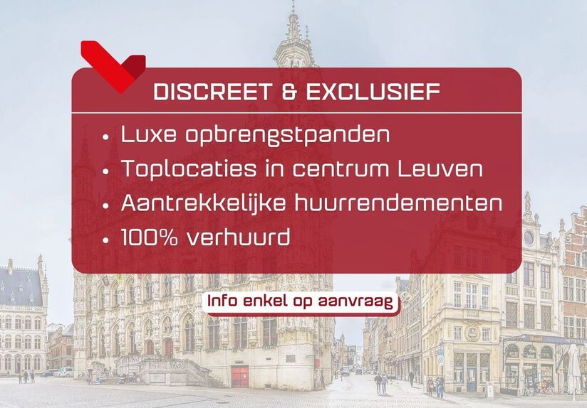 Apartment block for sale in Leuven