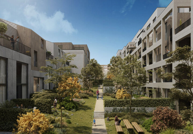 Luxueus nieuwbouwappartement met 2 slaapkamers in gloednieuw woonproject Burenberg.
Dit energiezuinig nieuwbouwappartement maakt deel uit van het prestigieuze woonproject Burenberg. Een nieuwe ontwikkeling in Leuven met verschillende troeven zoals de ru